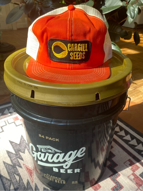 Cargill Seeds Vintage Patch Farming Trucker Hat